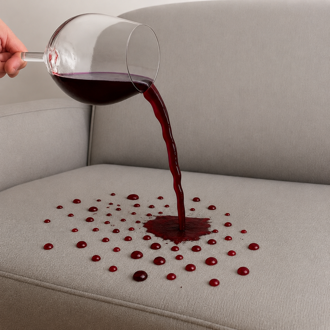 Aquarynx hydrophobic effect demonstration